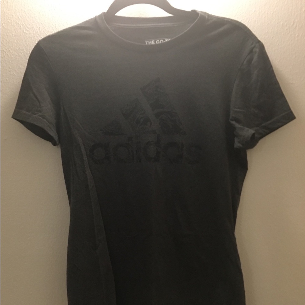 Gray adidas “The Go-To Tee”